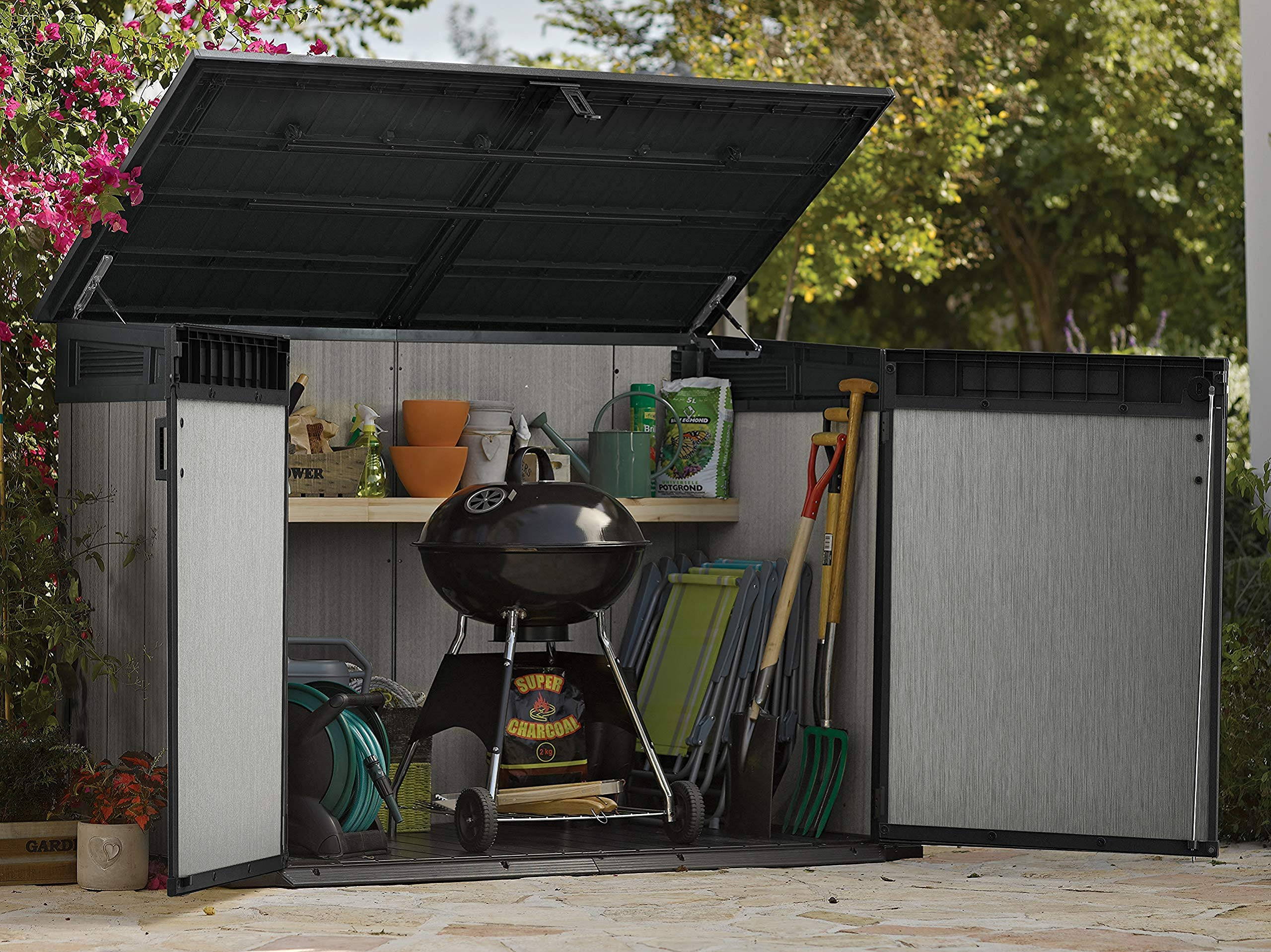 Keter Store It Out Grande Plastic Garden Storage Shed