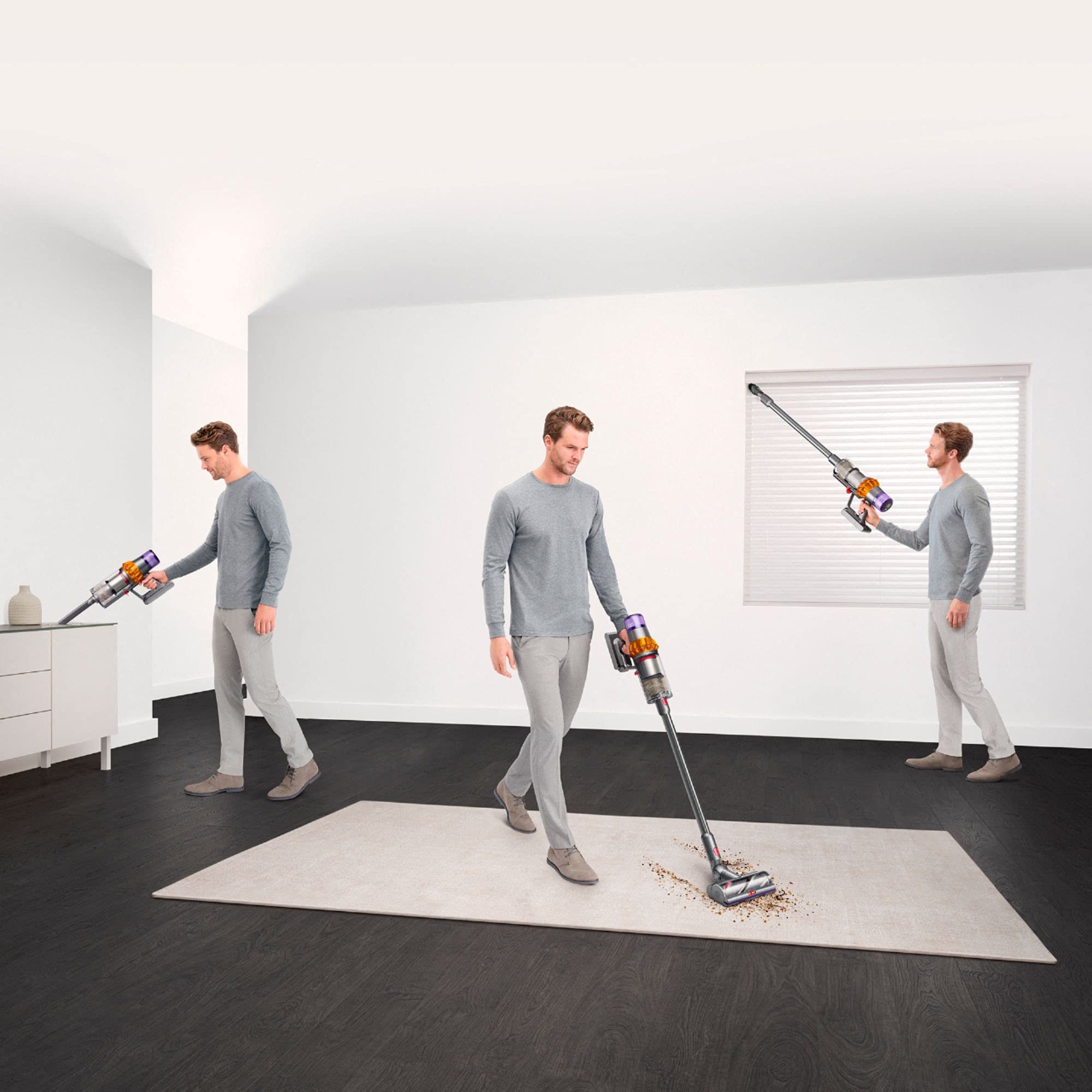 V15 Detect Cordless Stick Vacuum Cleaner for Hard Floor