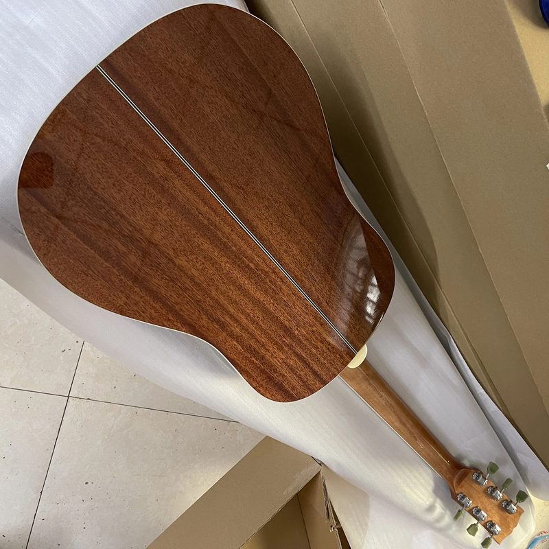 Top Arrival 42#John Lennon Signature Model Acoustic Electric Guitar Solid Spruce