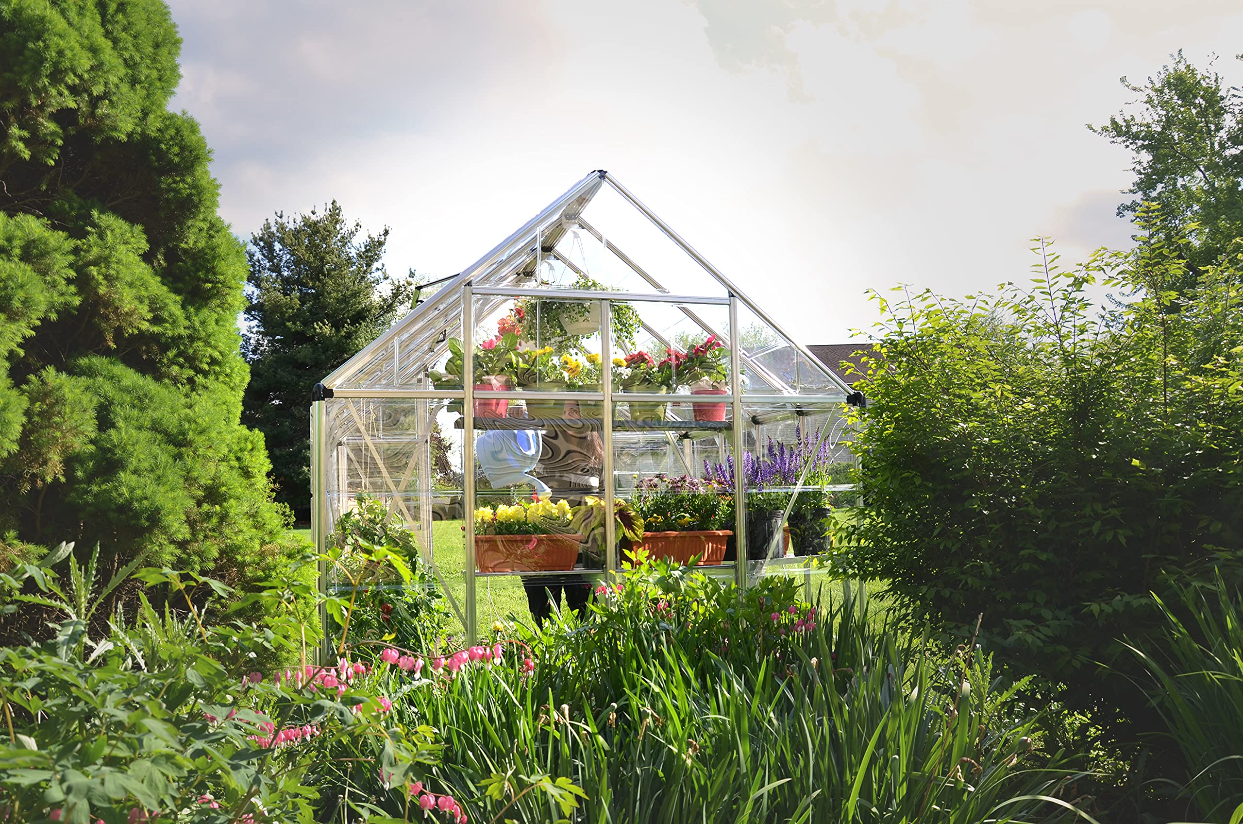 Snap & Grow Hobby Greenhouse, Silver