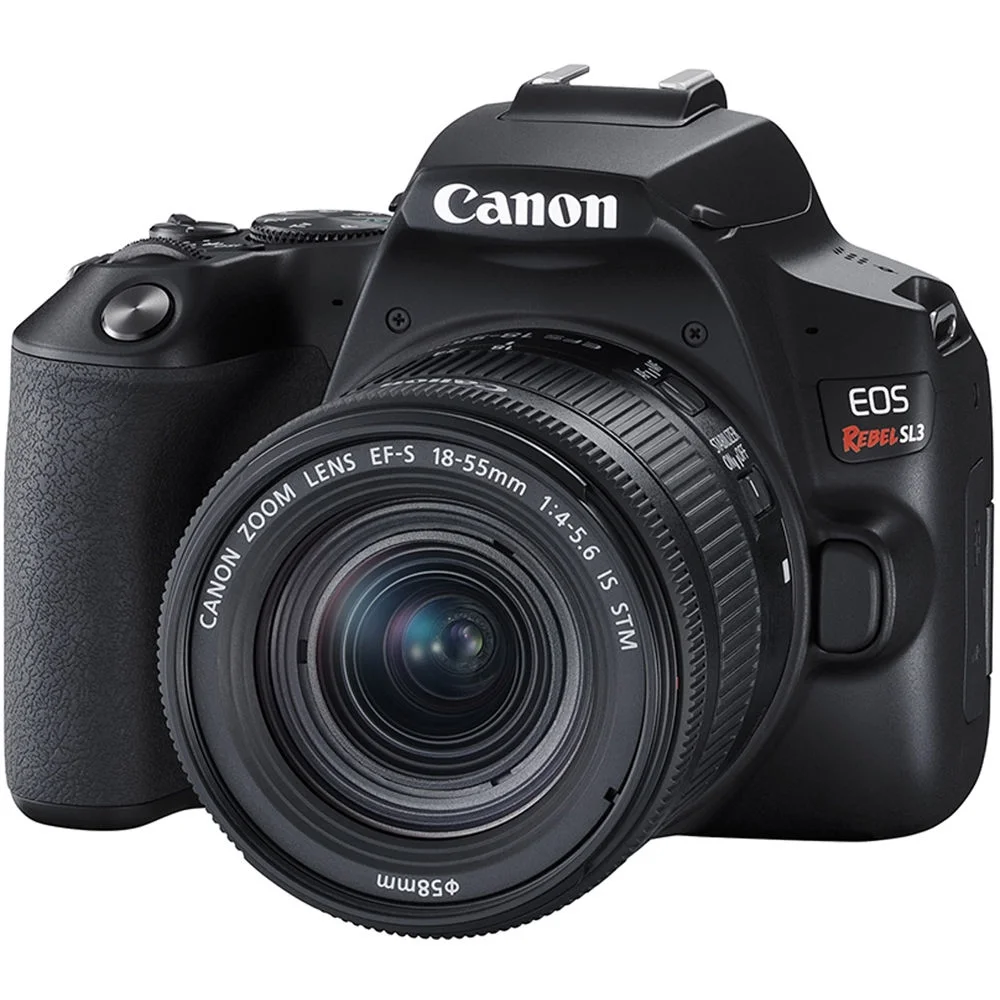 Canon EOS Rebel SL3 DSLR Camera W/ 18-55mm Lens (Black)