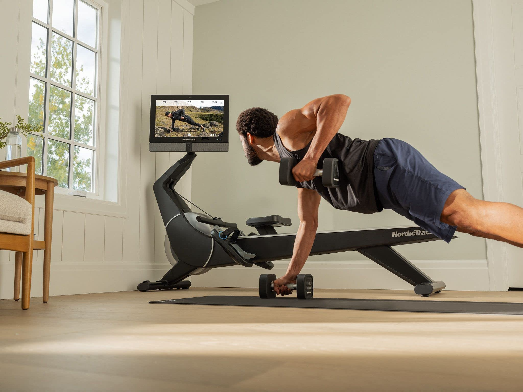 NordicTrack Smart Rower with Touchscreen and 30-Day iFIT Family