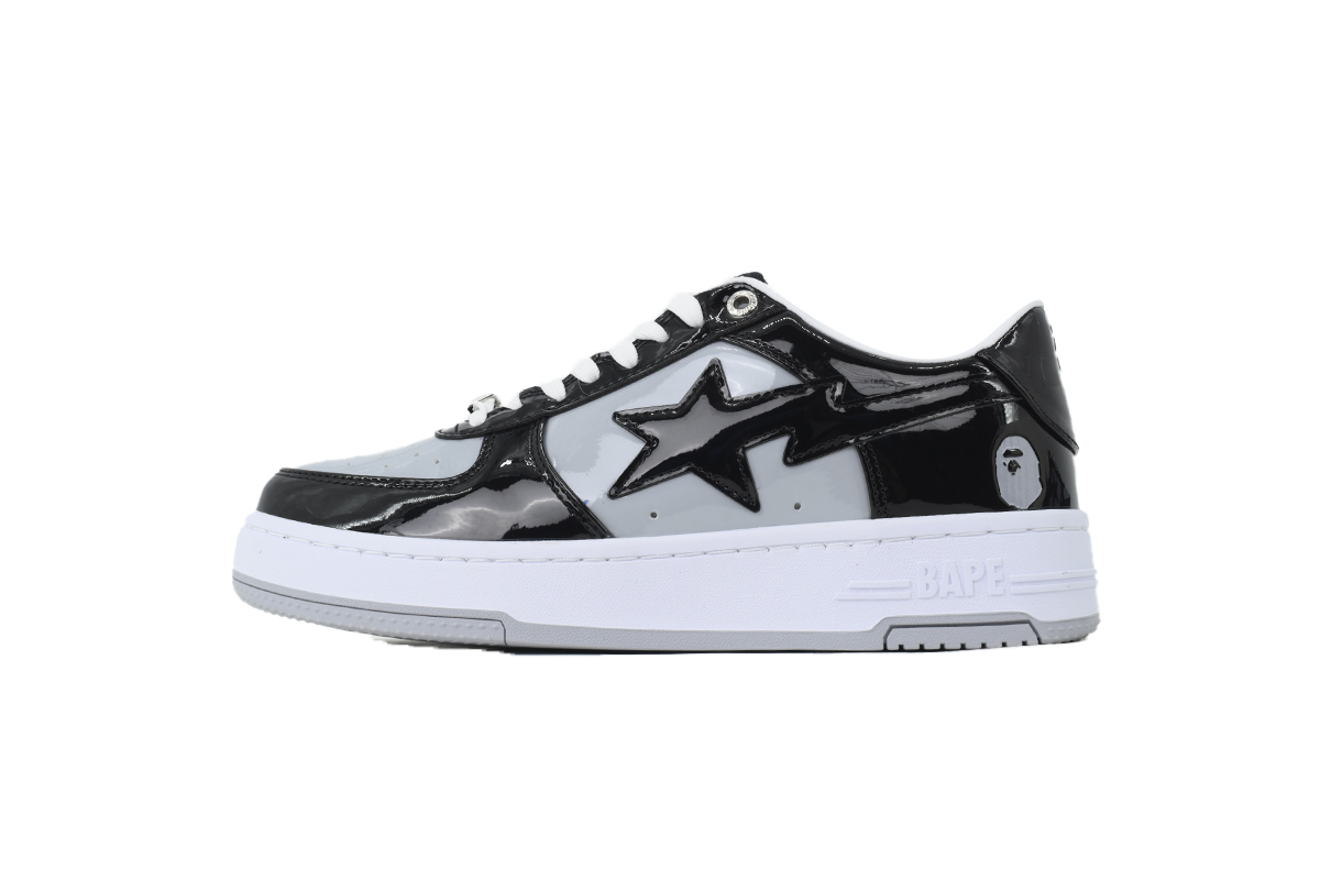 BATHING APE Black Light Gray OXZ-SHMX30-4911P