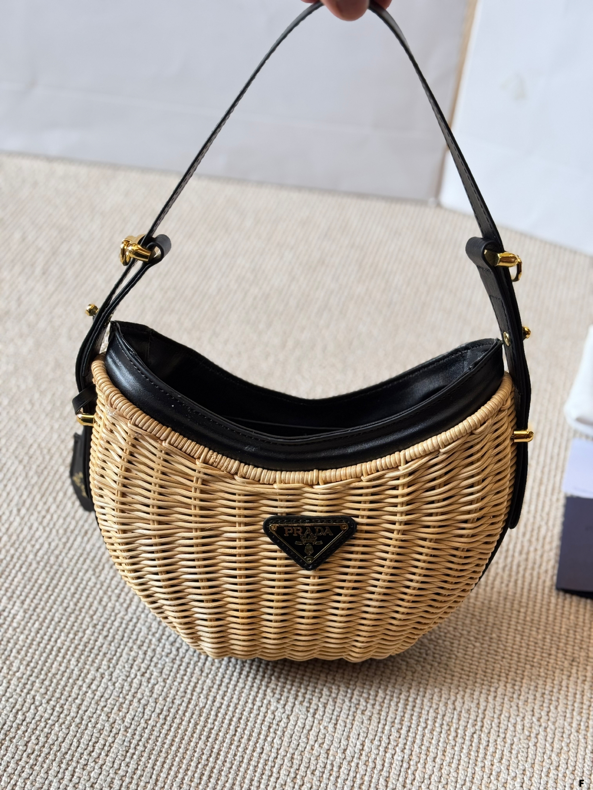 PRADA woven bags