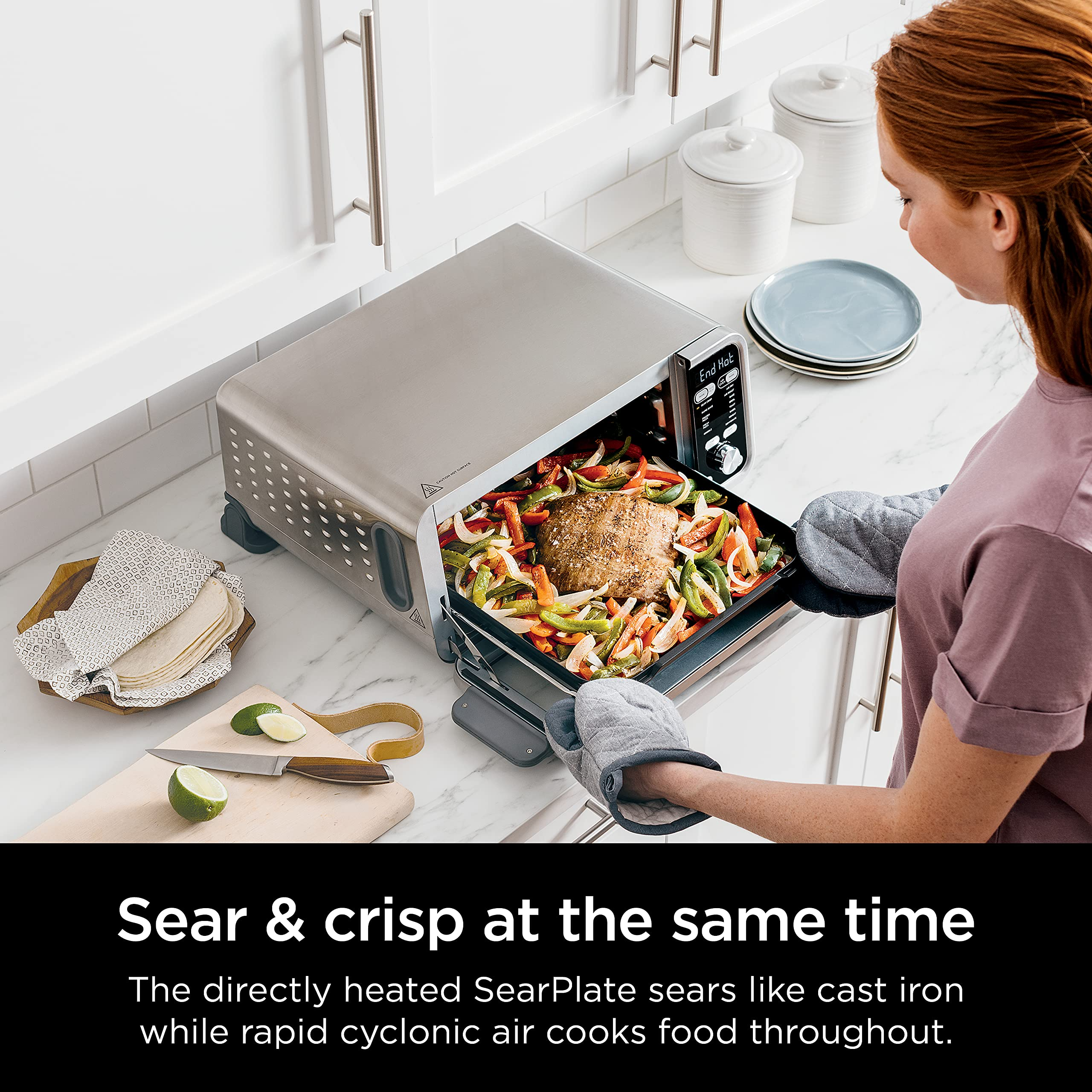 Ninja SP301 Dual Heat Air Fry Countertop 13-in-1 Oven with