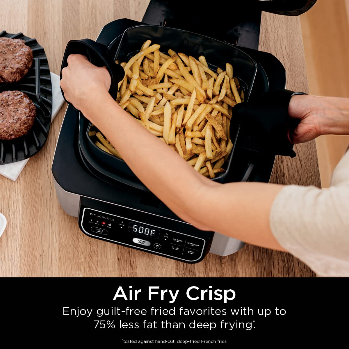 Ninja AG301 Foodi 5-in-1 Indoor Grill with Air Fry