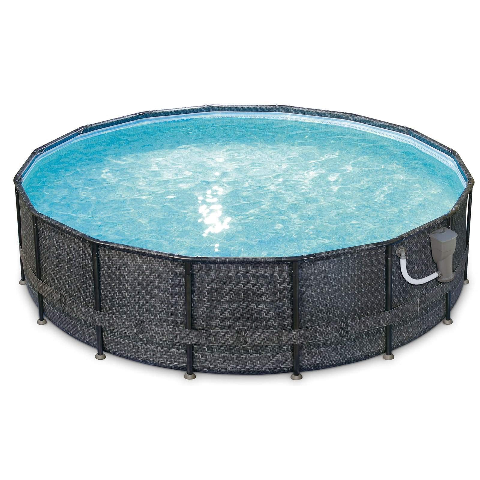 16ft x 48in Above Ground Frame Swimming Pool Set