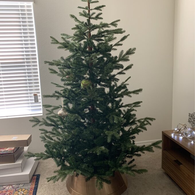 90'' Artificial Spruce Christmas Tree