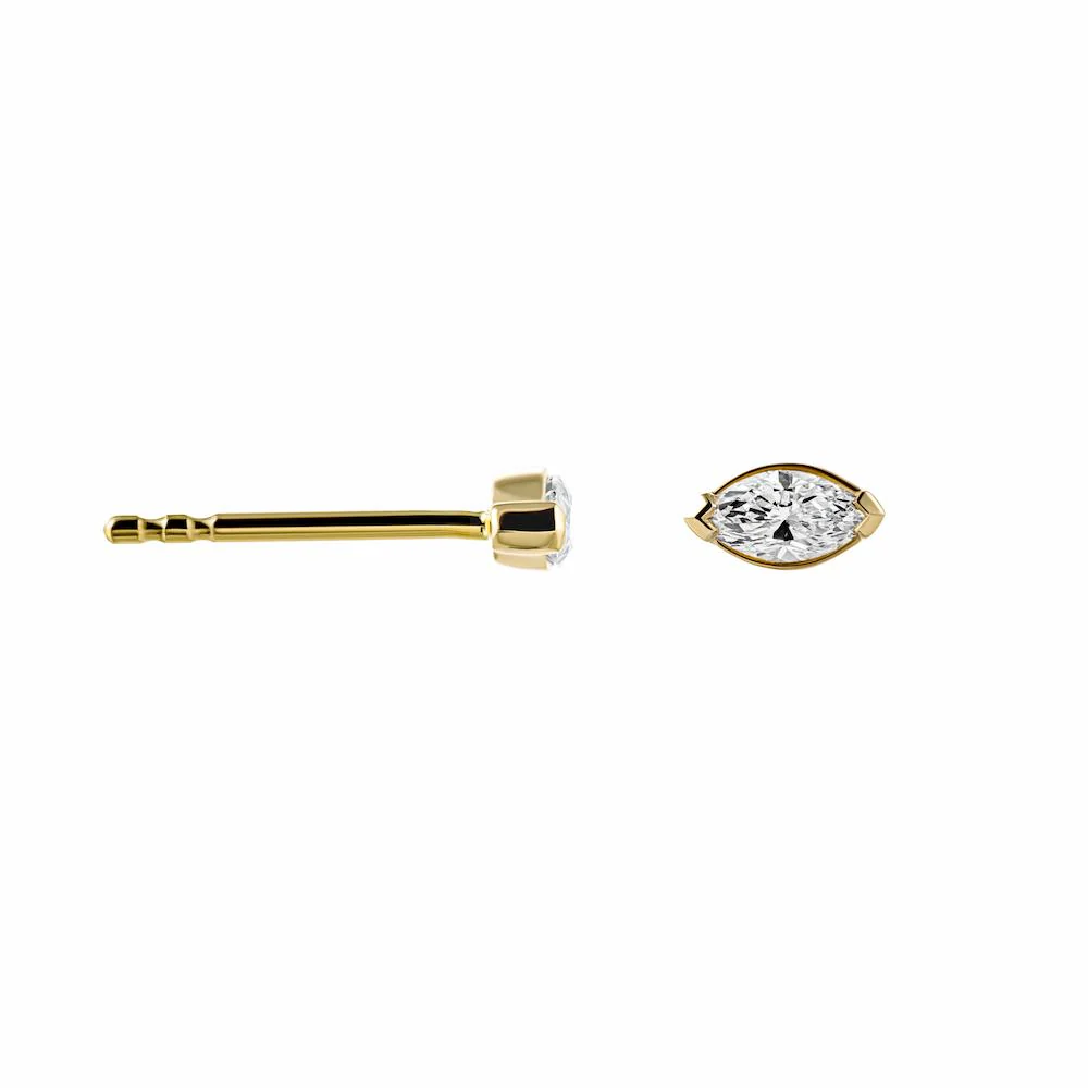 1/3 ctw Marquise Lab Grown Diamond V-Tip Earrings