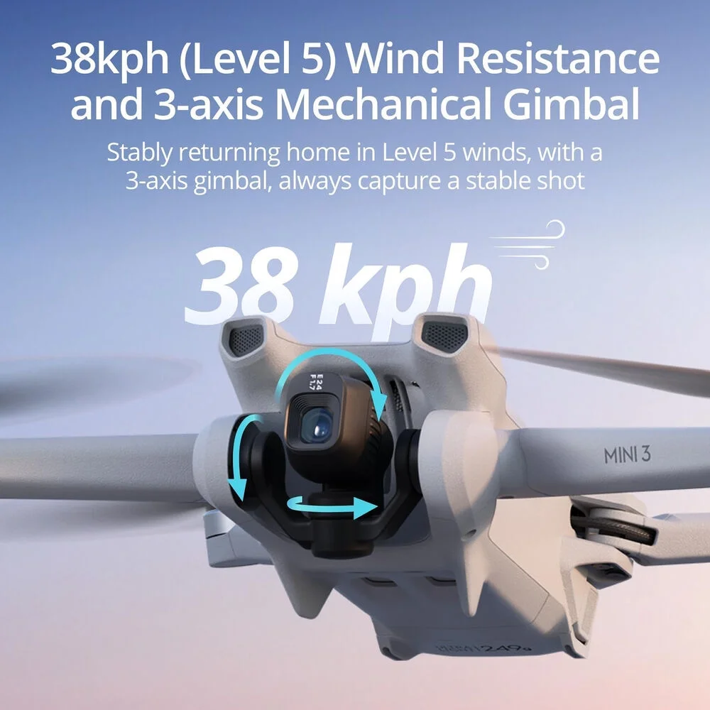 DJI Mini 3 with DJI RC Remote (CP.MA.00000587.01) 4K Camera