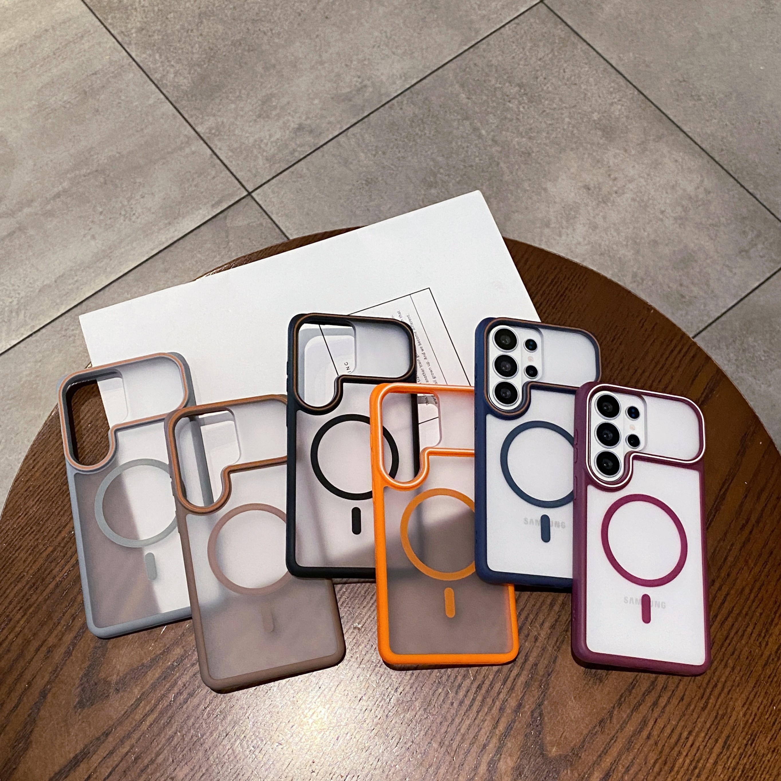 Galaxy S23 Protective Case Magnetic - back view