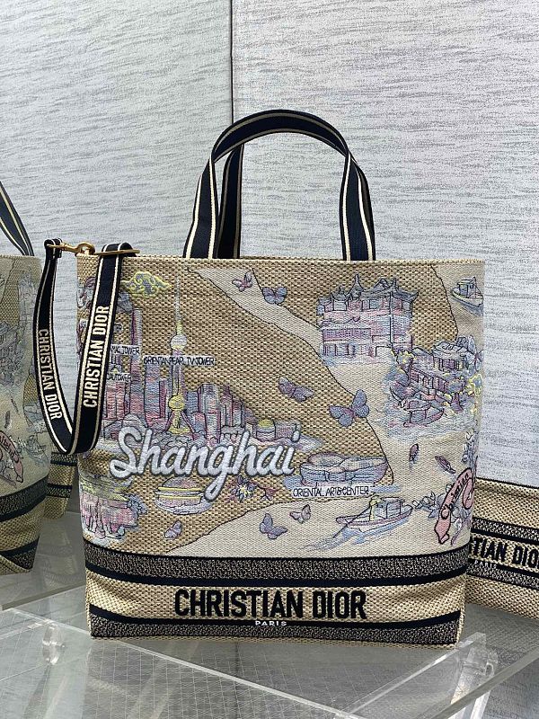 Dior Book Tote Large Shanghai