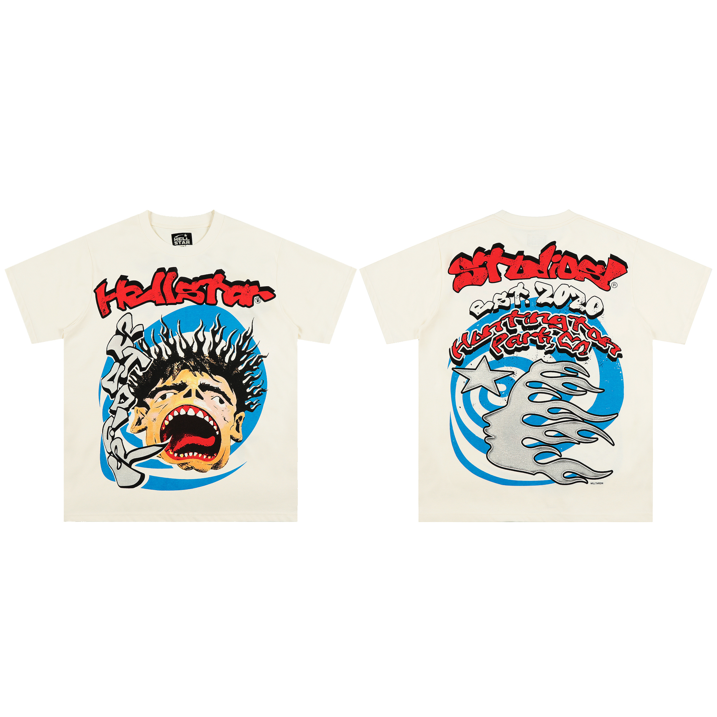 Hellstar Studios Screaming Kid T-Shirt White