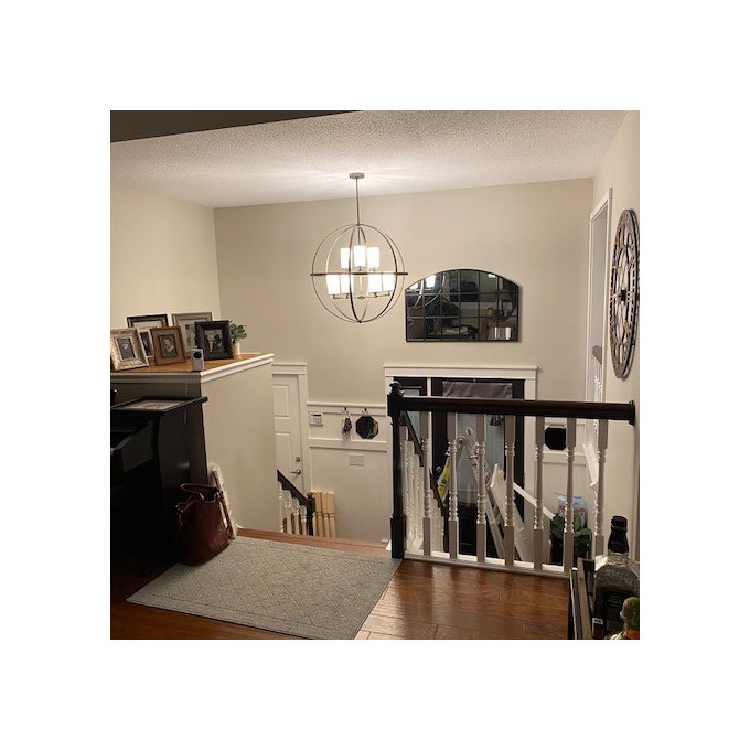 Kaxton Window Pane Metal Mirror