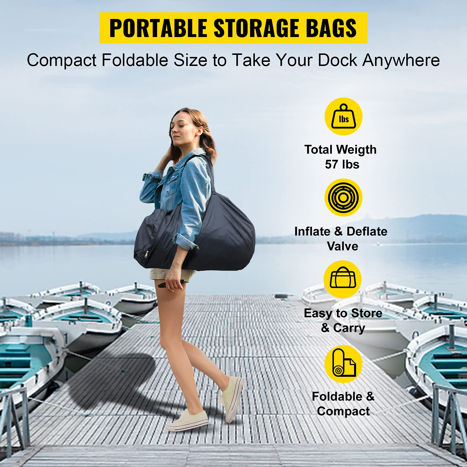 Inflatable Floating Dock