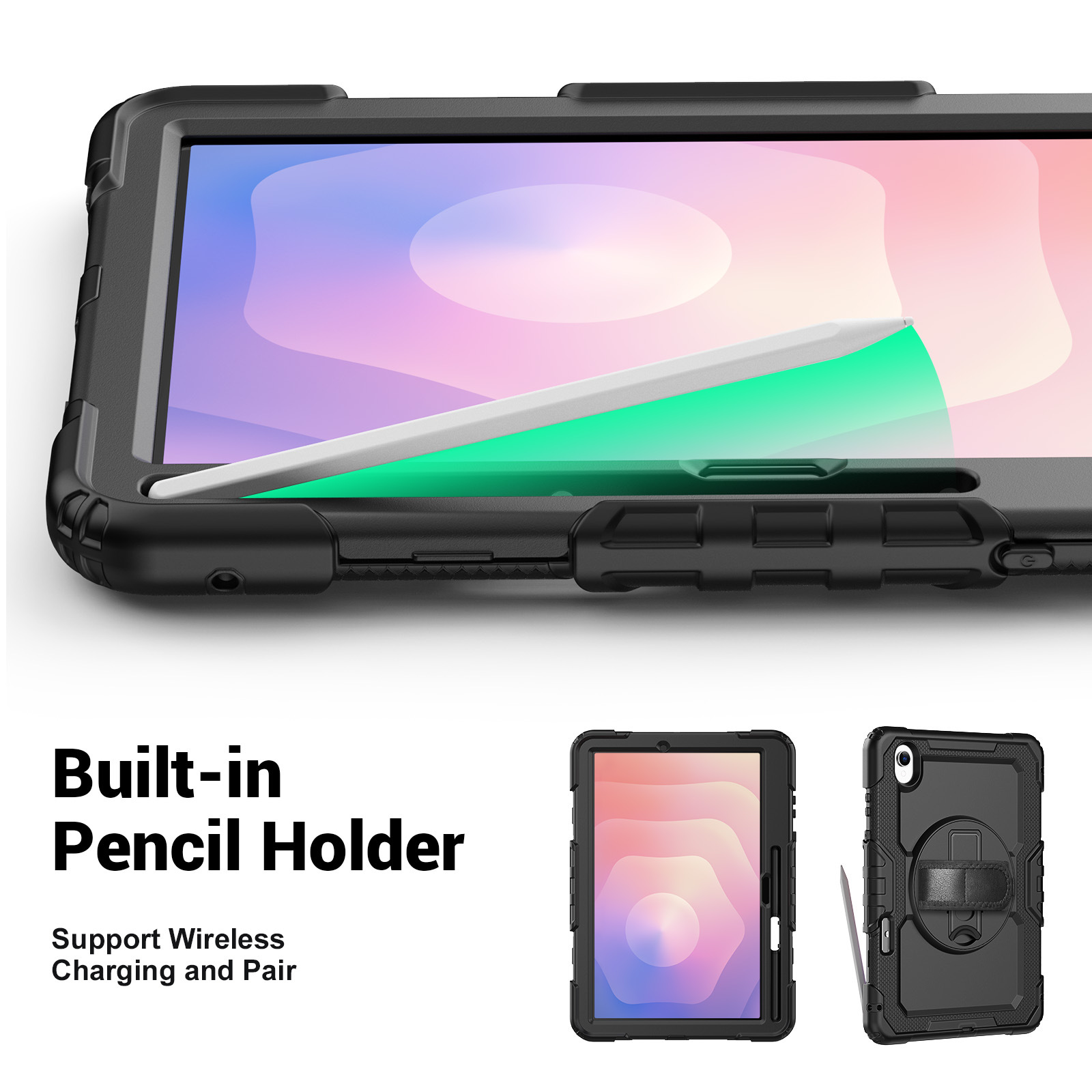 Galaxy Tab S11 Protective Case Silicone - back view