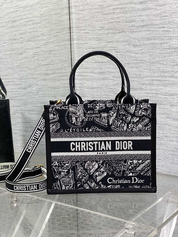 Dior Book Tote Medium Newspaper