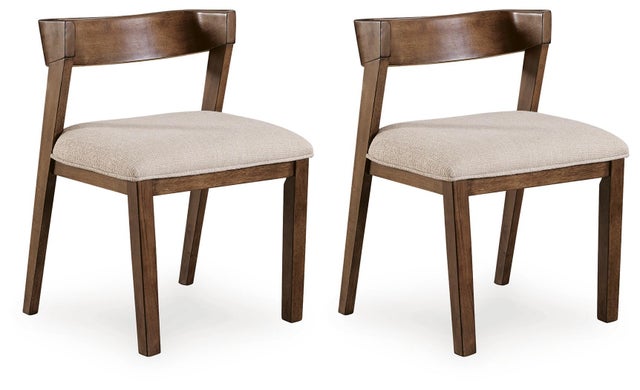 Kristiland Low Back Upholstered Dining Chair (Set of 2)