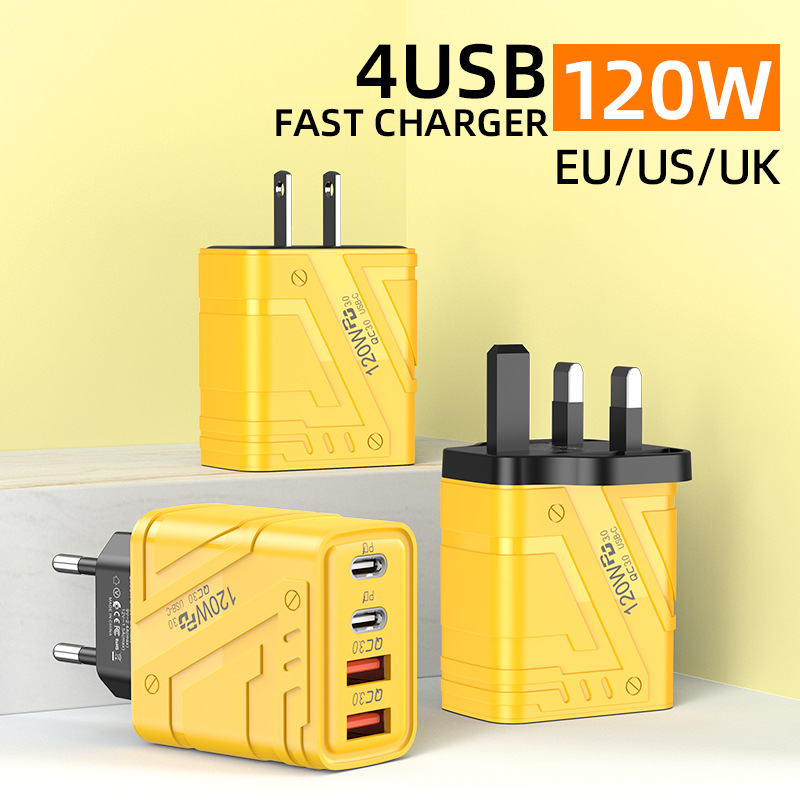 Power Adapter Charging Accessory Fast Charging - back view
