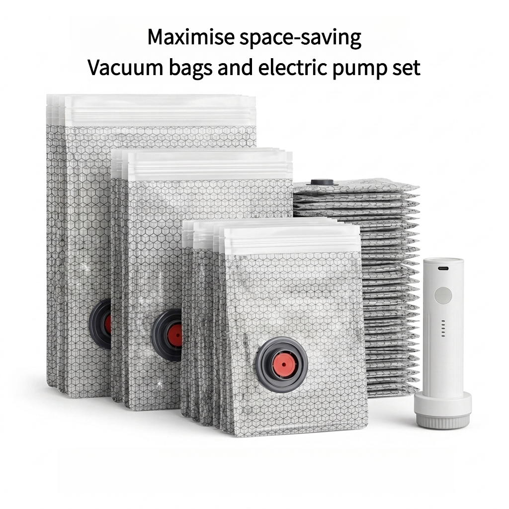 Vacuum compression bags