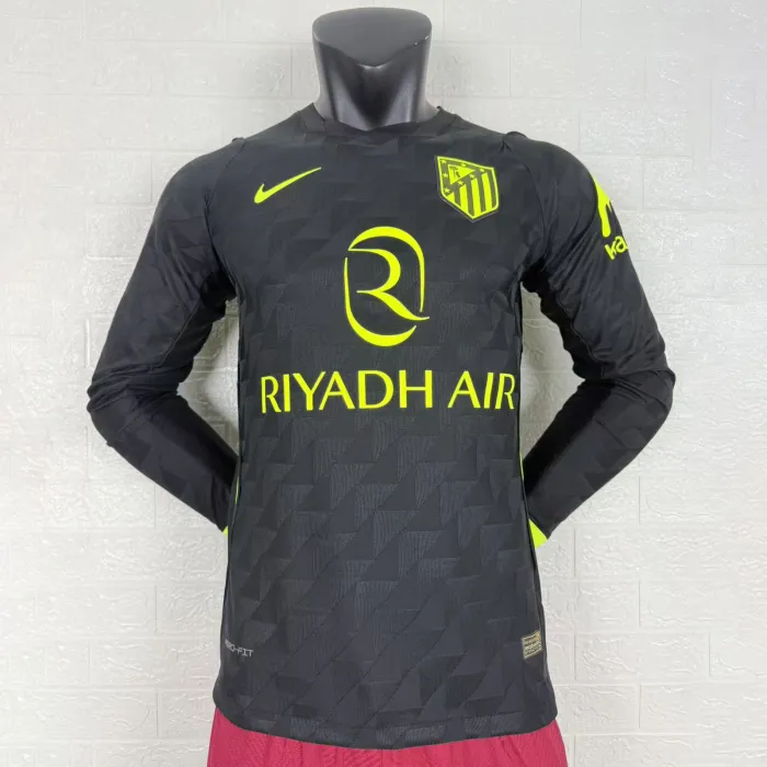 Atletico Madrid Away Long Sleeves Jersey Player Version 26/27