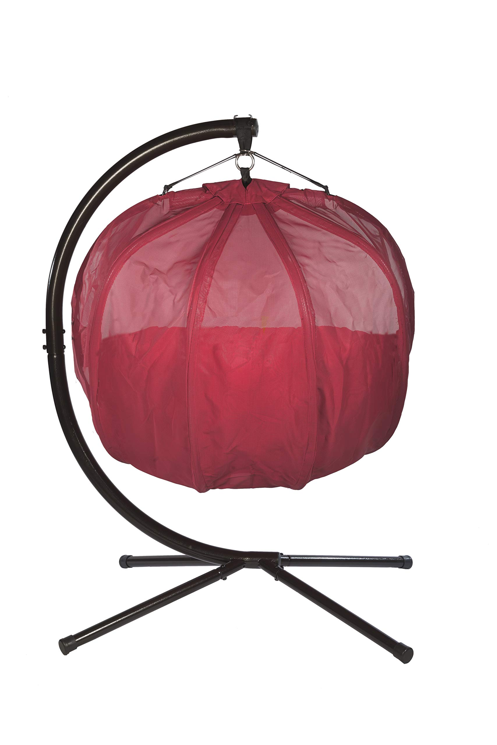 Hanging Pumpkin Loveseat Chair with Stand