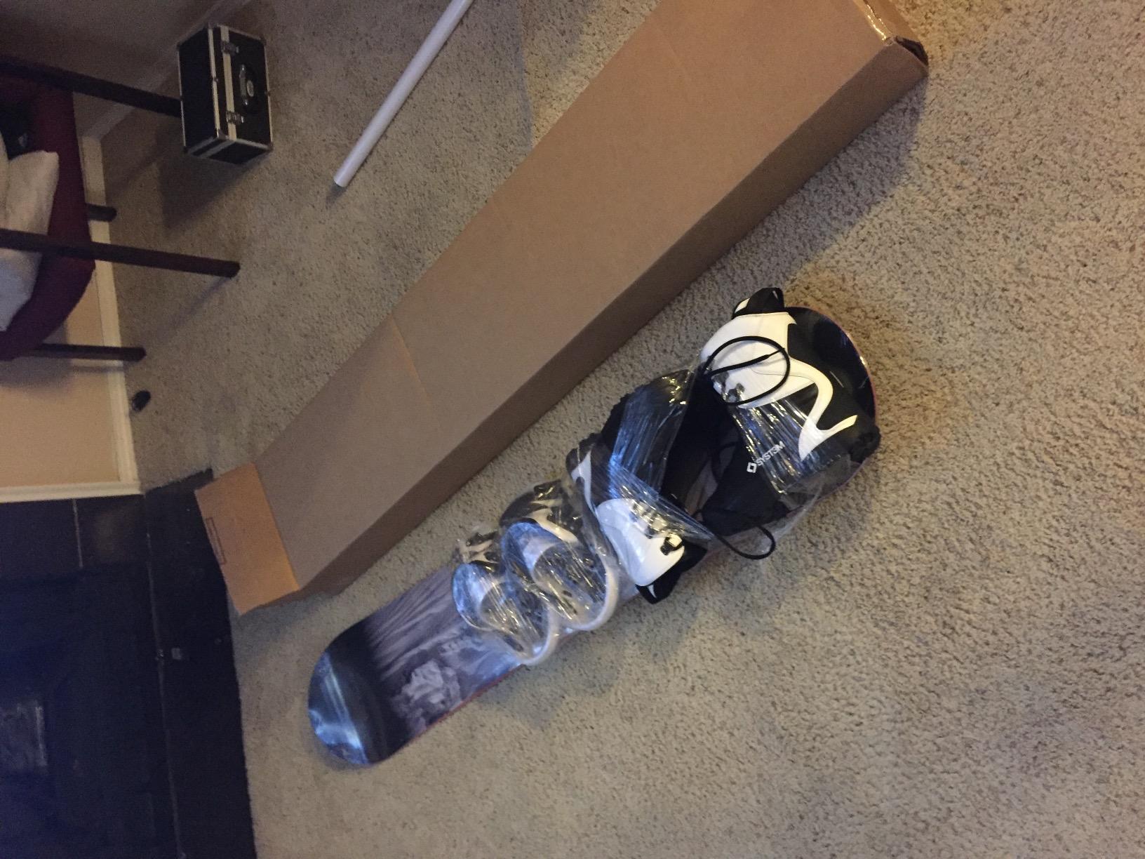 System Timeless and Summit Complete Men's Snowboard Package