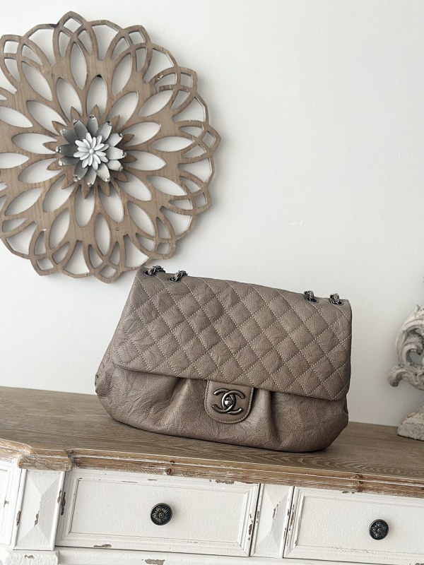 Chanel A2224 Beige Cloud Bag
