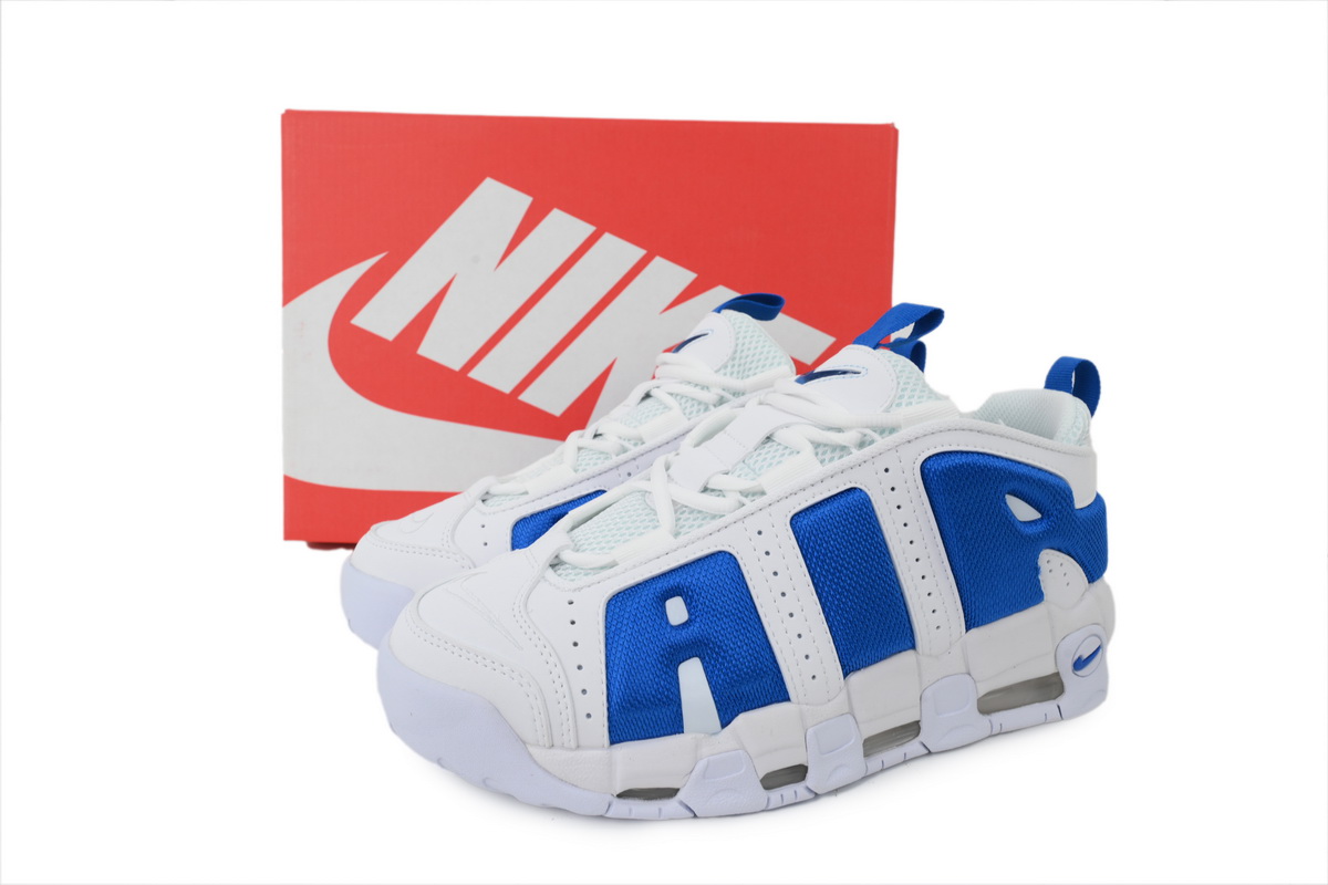 Nike Air More Uptempo Low White Hyper Royal FZ3055-101