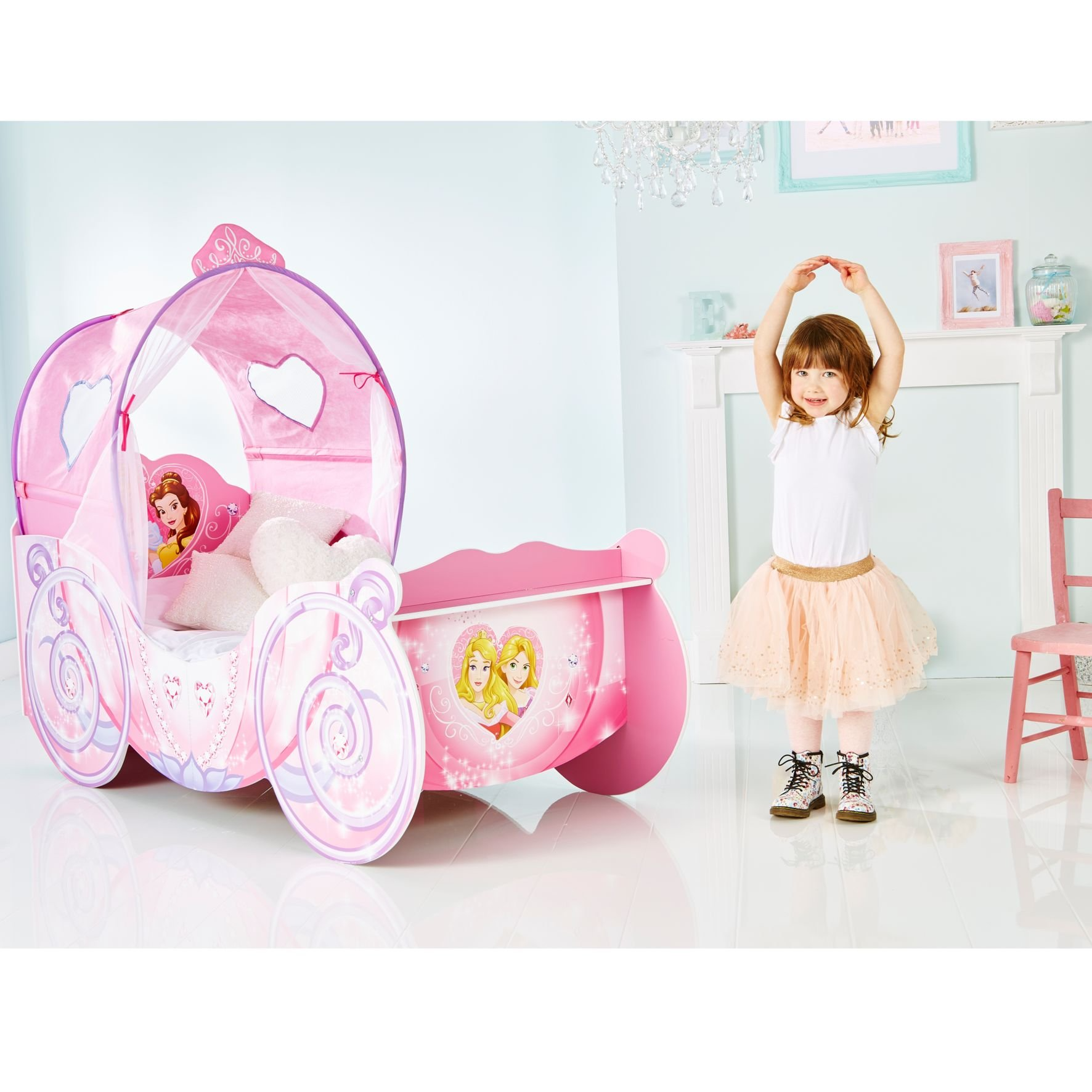 Princess Carriage Kids Toddler Bed by HelloHome