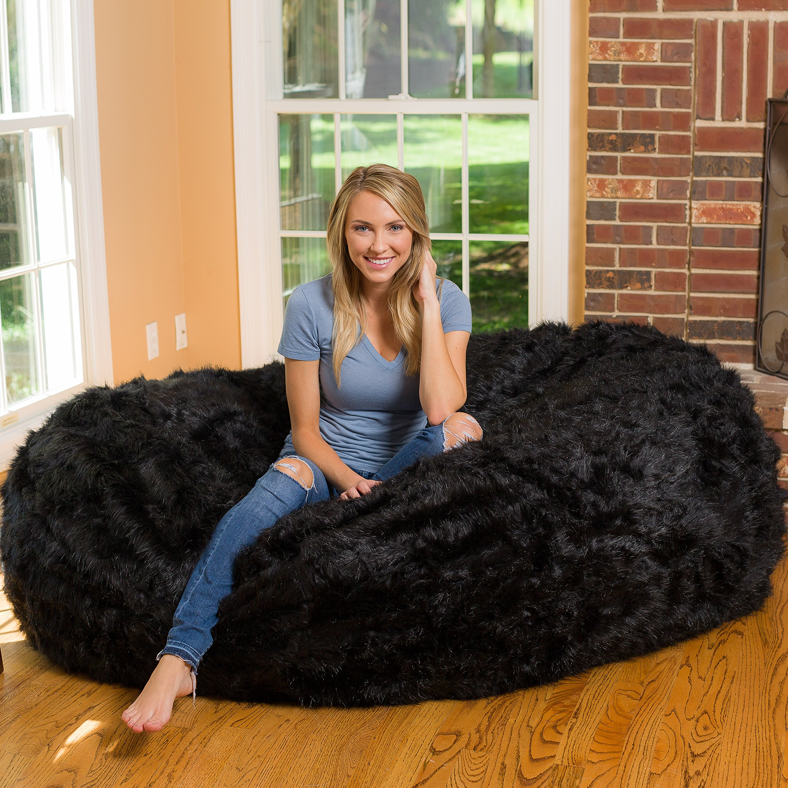 Comfy Sacks Memory Foam Bean Bag Chair