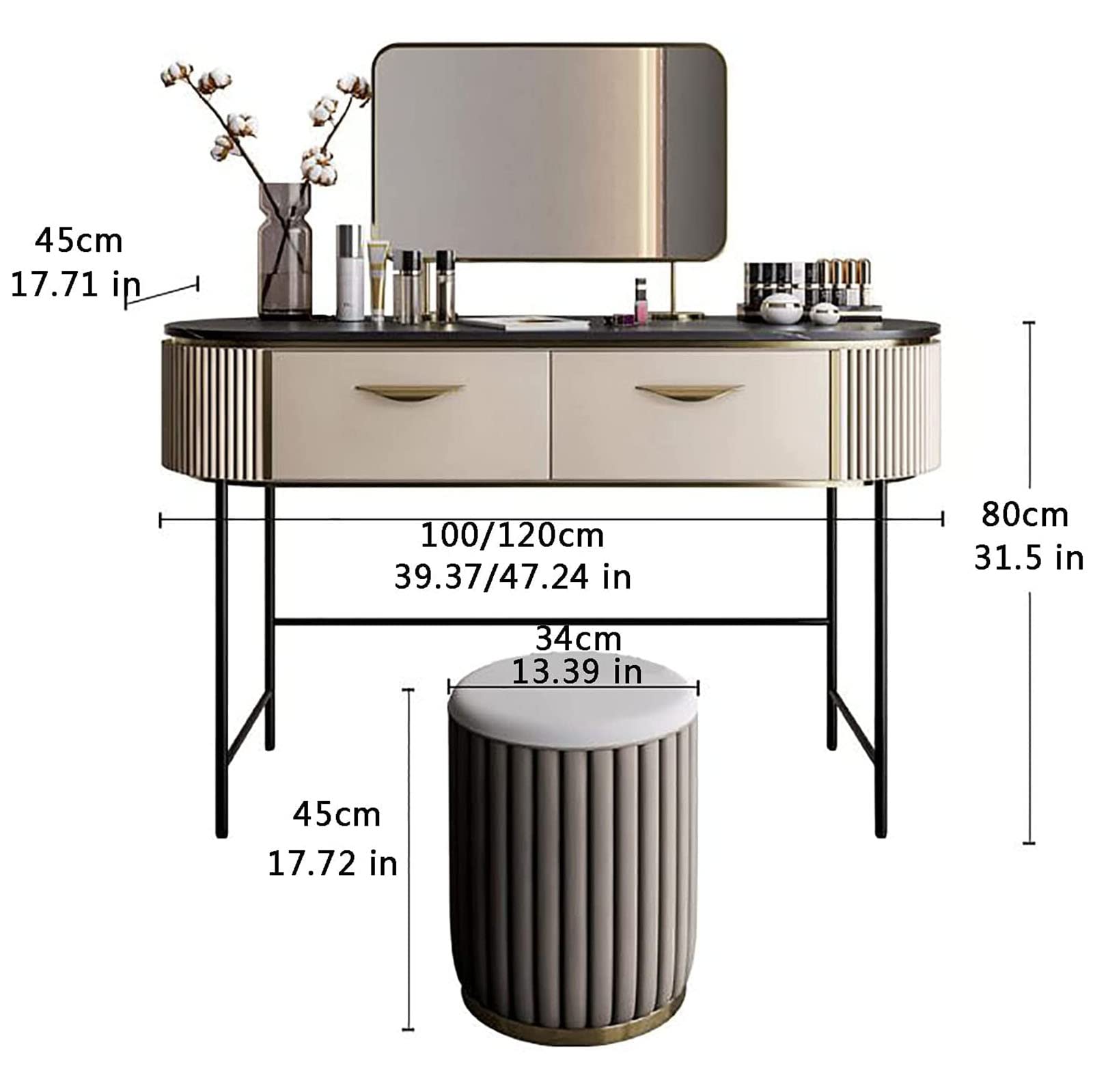 Light Luxury Dressing Table