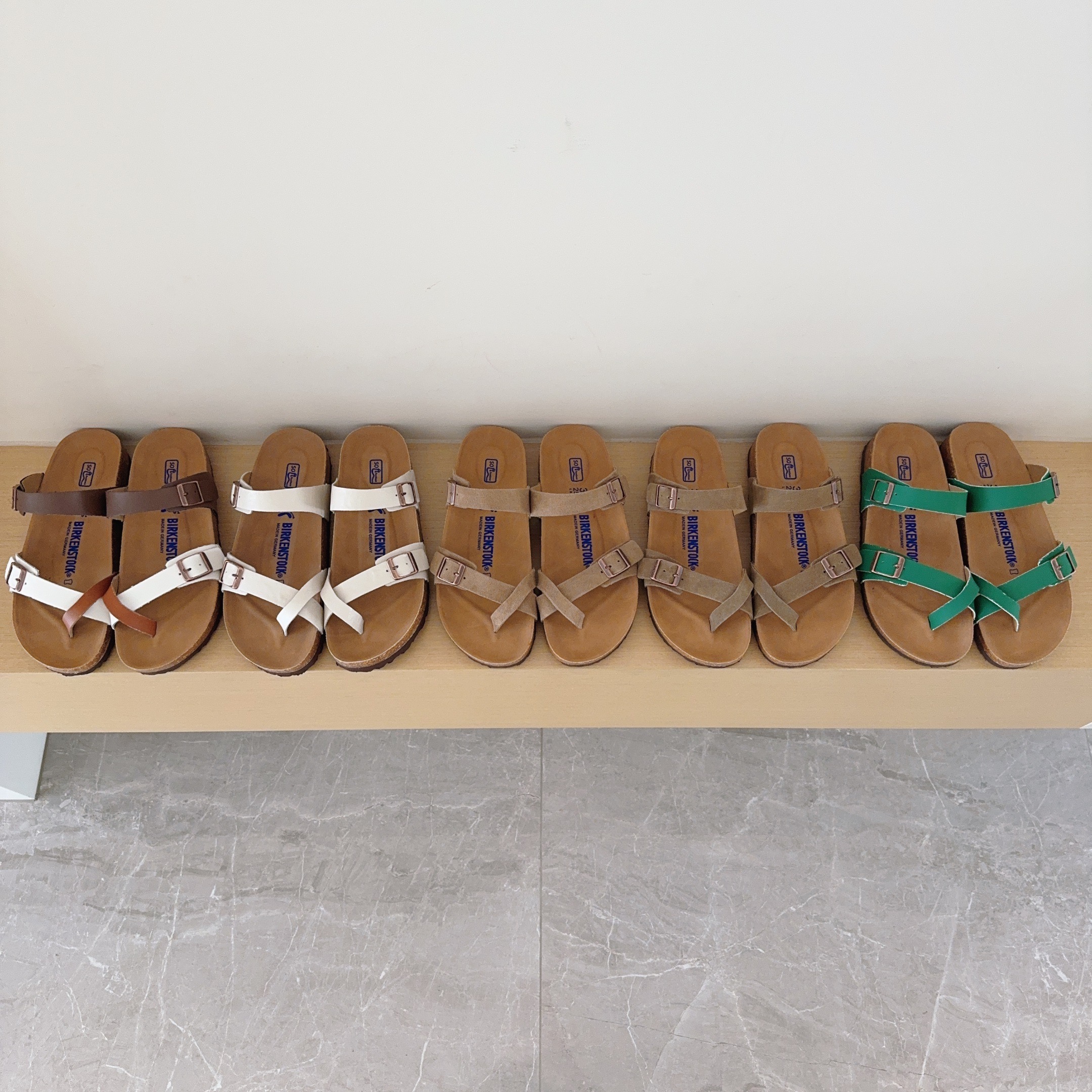 Birken-Style Toe-Post Sandals