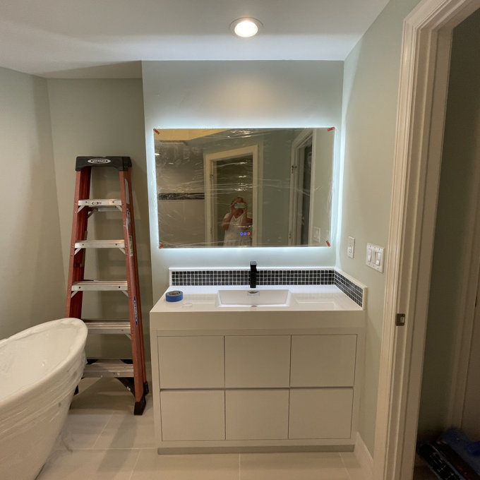 Bronson Rectangle LED Wall Mirror
