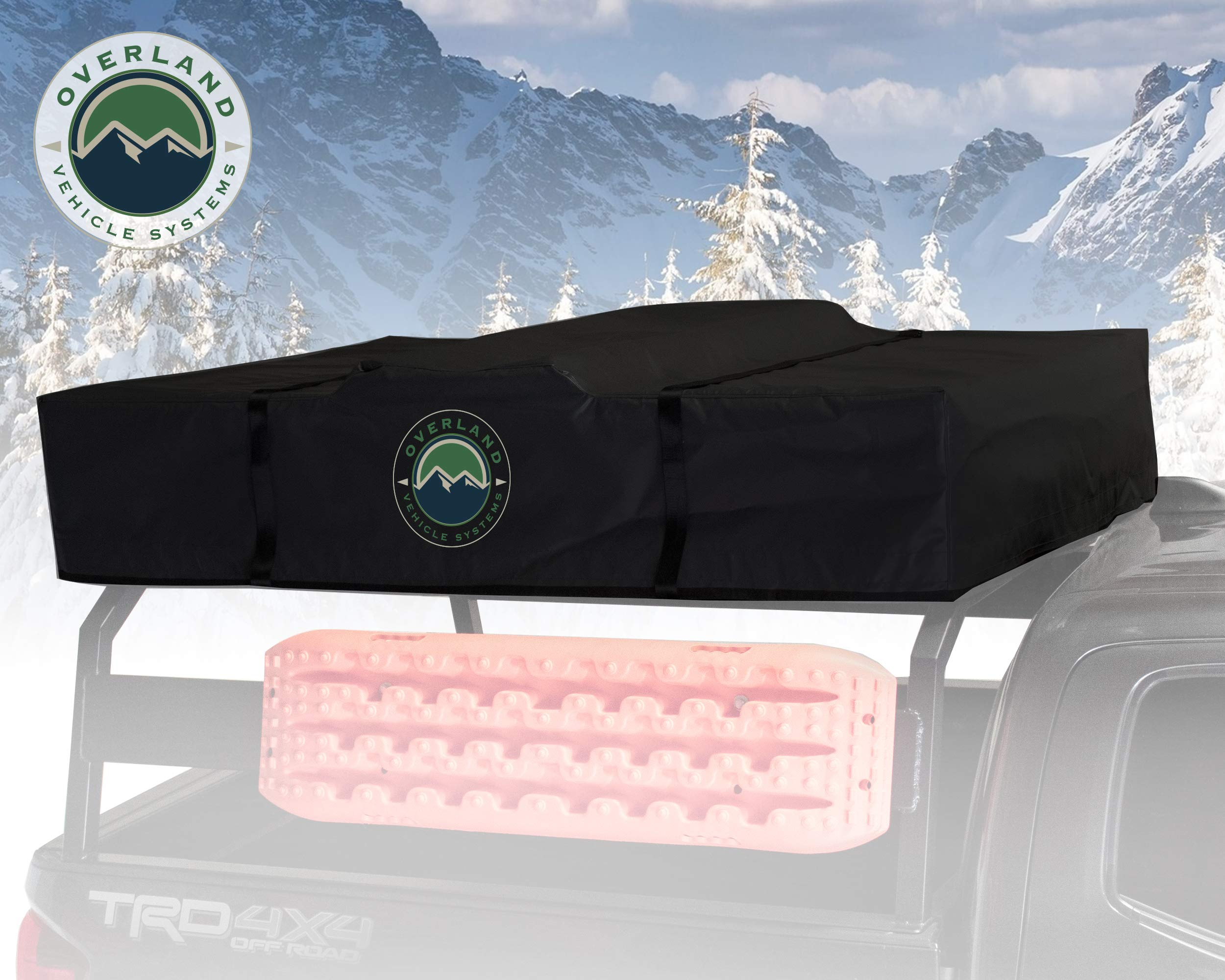 Nomadic 3 Extended Roof Top Tent - White Base with Gray Rain Fly