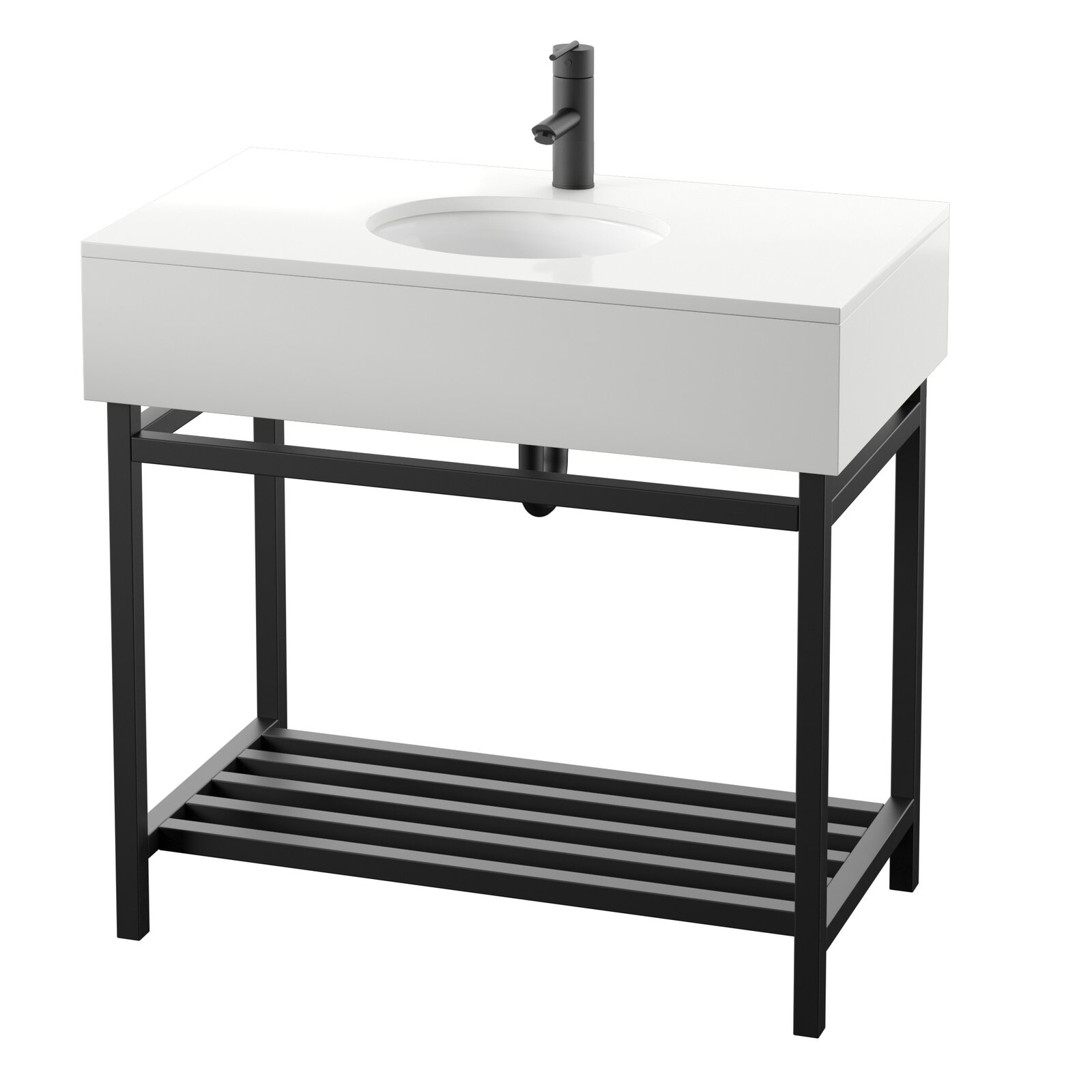 Whittier 36” Single Bathroom Vanity Set