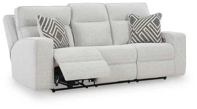 Jasperson Next-Gen Nuvella™ Performance Fabric Dual Power Reclining Sofa