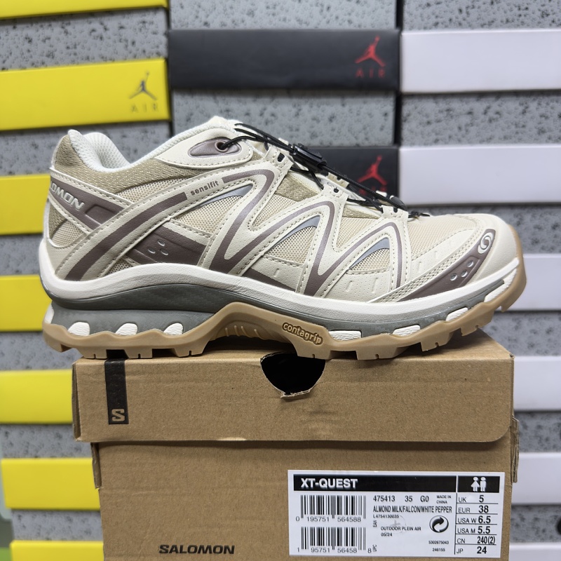 Salomon XT-Q Cream Gray Edition C Sneakers