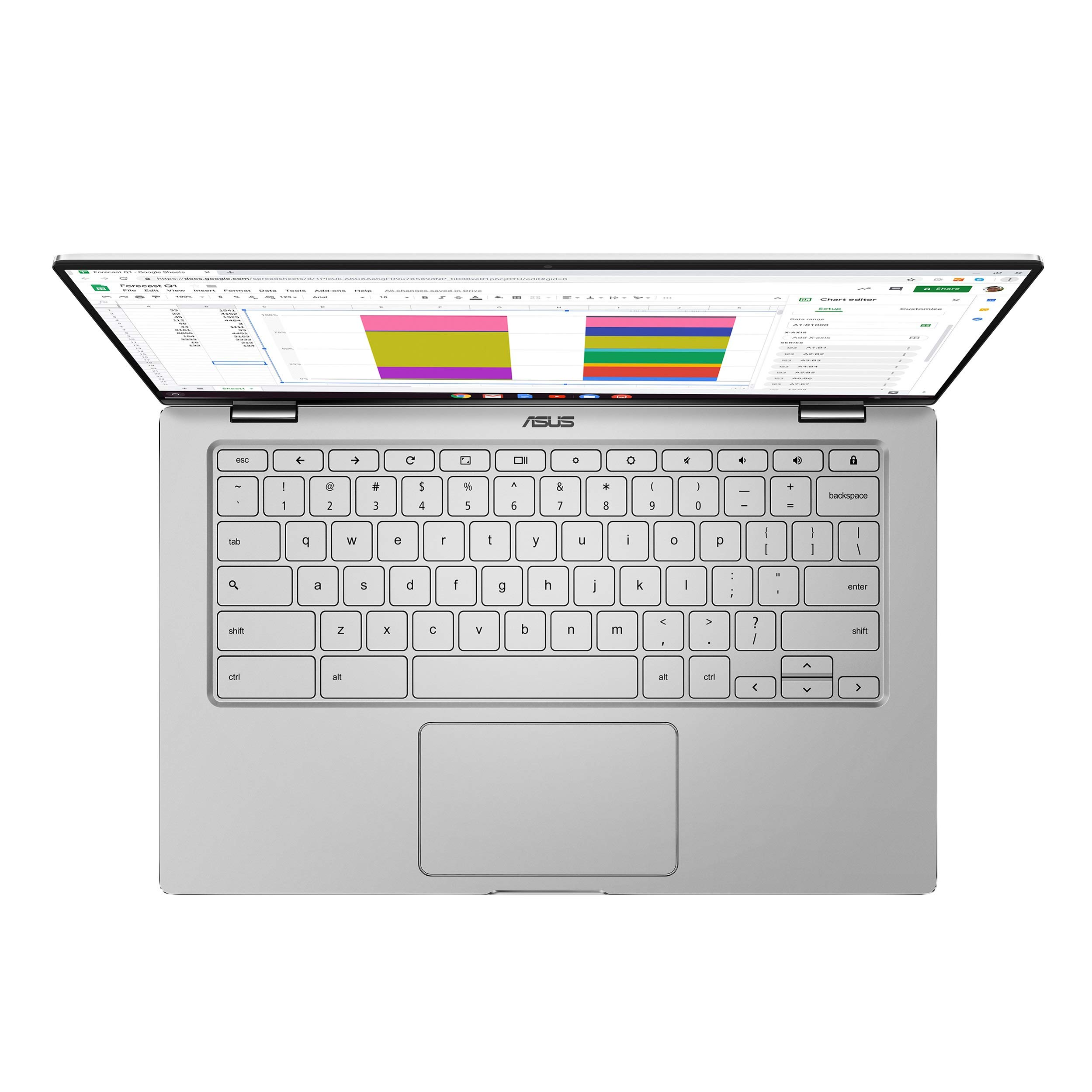 Chromebook Flip C434 2-In-1 Laptop, 4GB+64GB