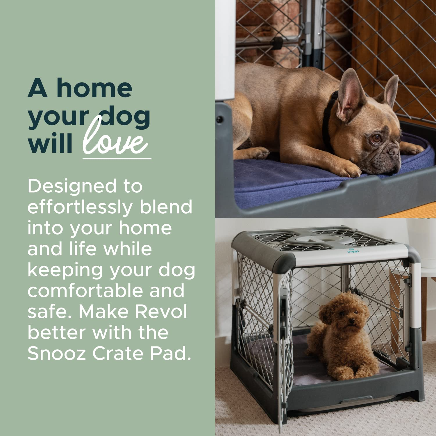 Revol Dog Crate (Collapsible Portable Travel Dog Crate