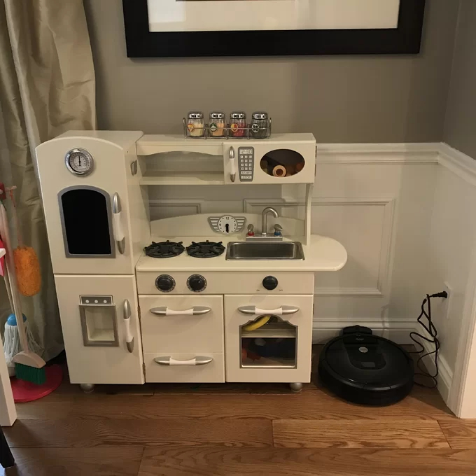 Wooden Play Kitchen Set