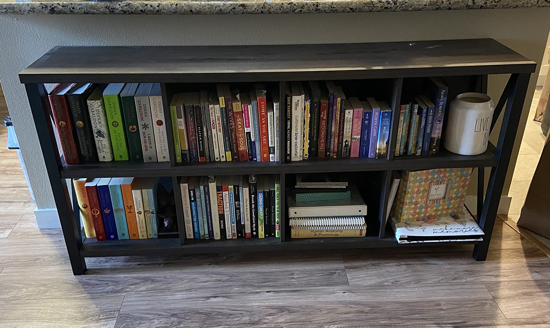 8 Cube Storage Organizer Bookshelf