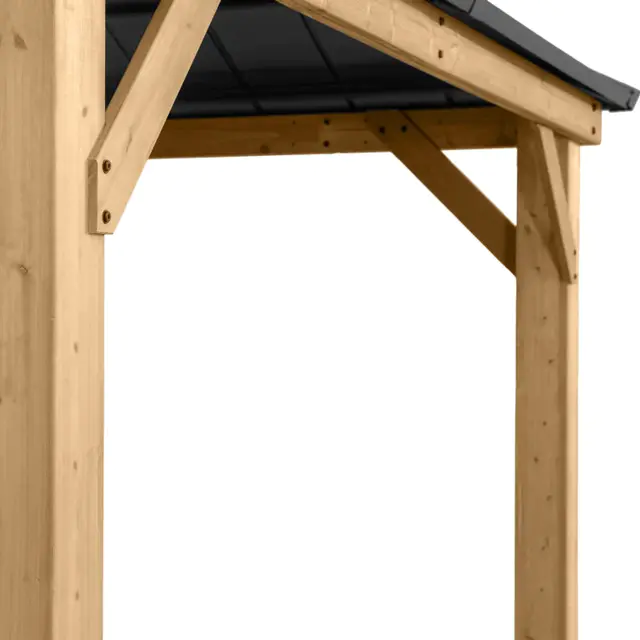 Dewhitt Solid Wood Patio Gazebo