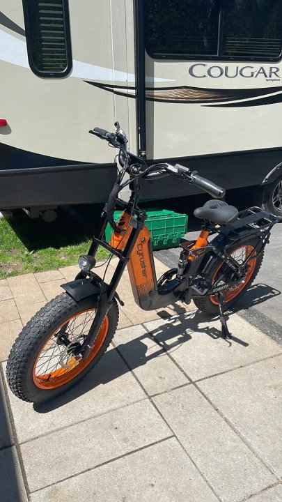 High-quality electric off-road bicycle