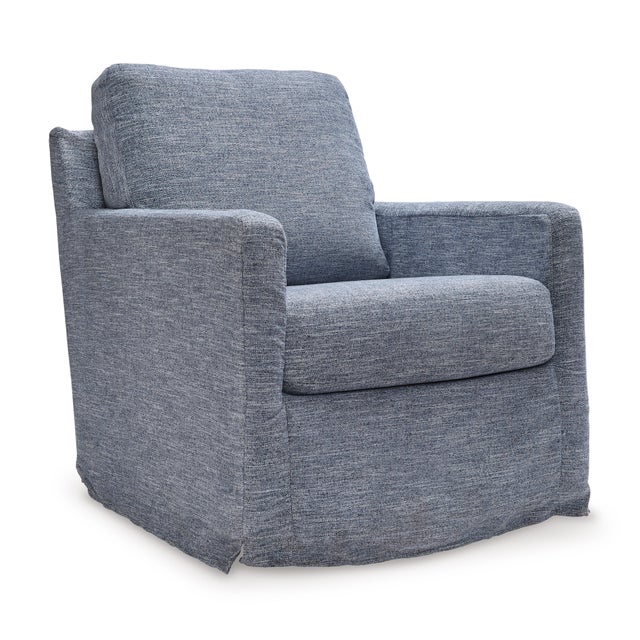 Nenana Next-Gen Nuvella™ Performance Fabric Swivel Glider Accent Chair