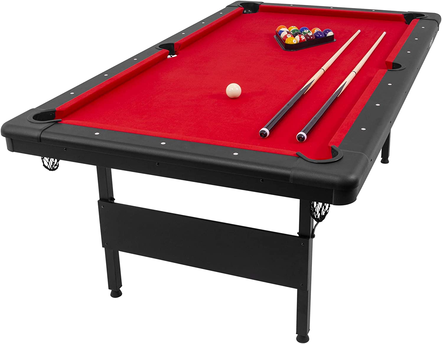 Portable Pool Table - Includes Full Set of Balls