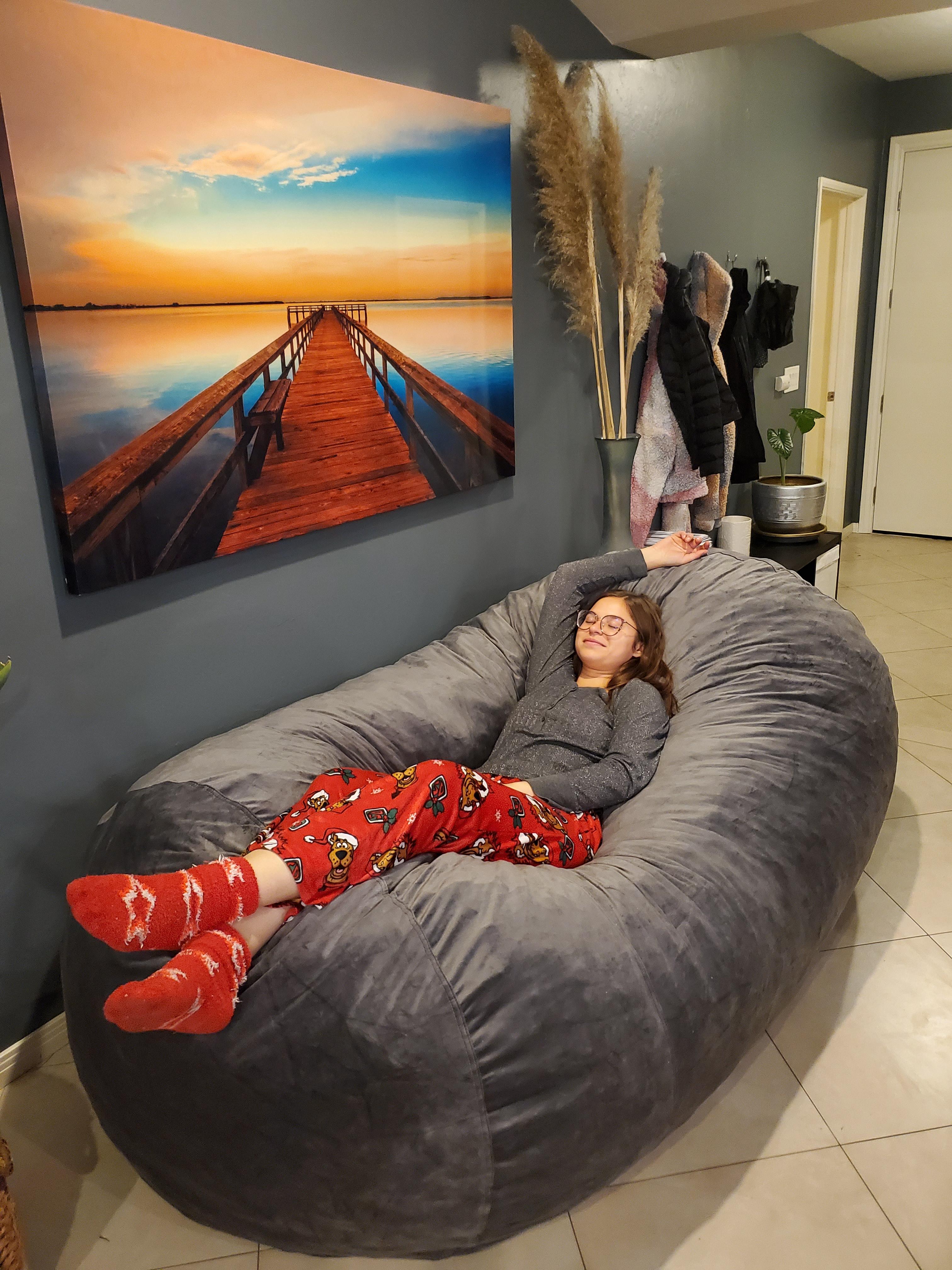 Sofa Sack - Plush Bean Bag Sofas with Super Soft Microsuede