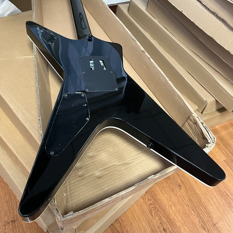 Electric Guitar Dean Dimebag Caibei Lightning Black Hardware Mahogany Body