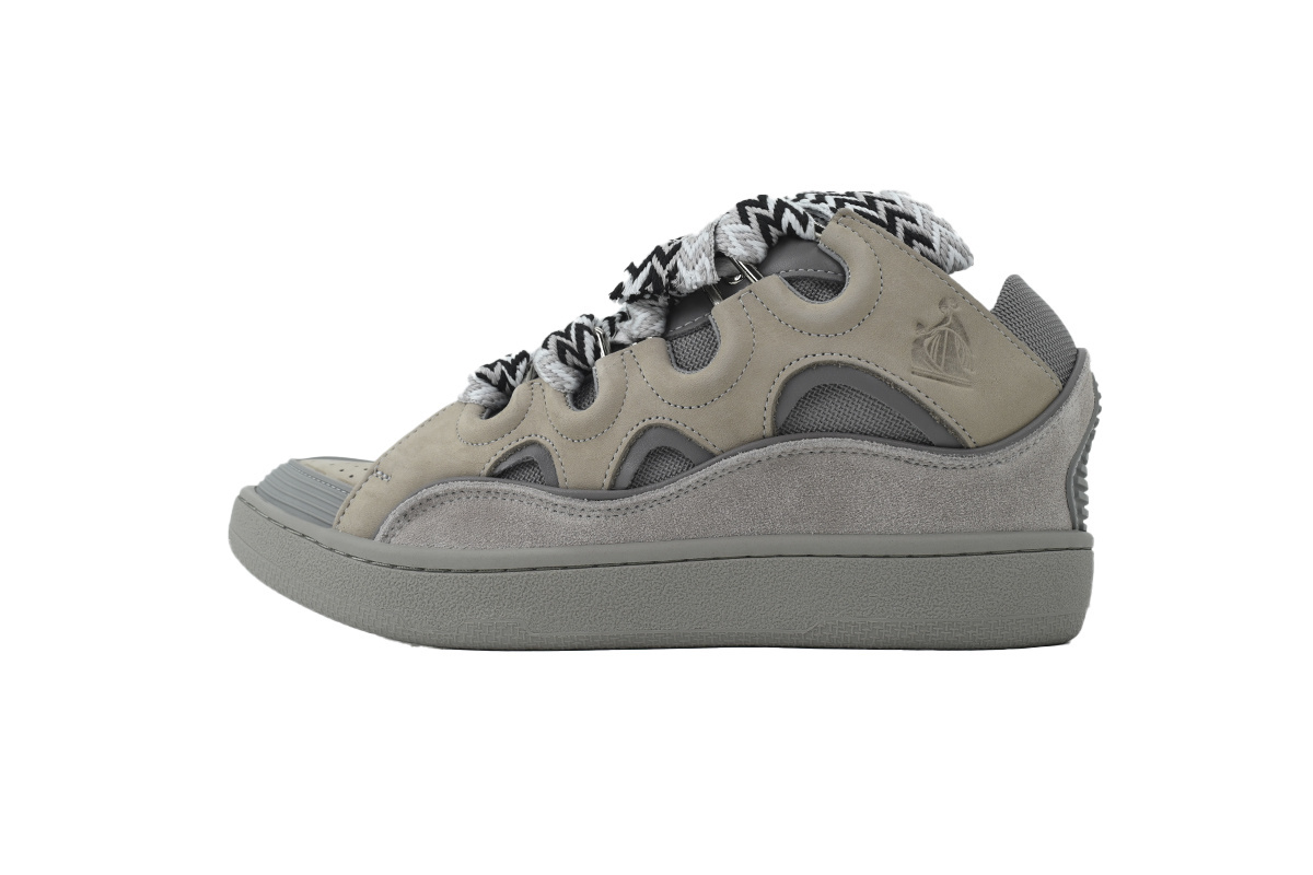 Lanvin Curb Sneakers Grey