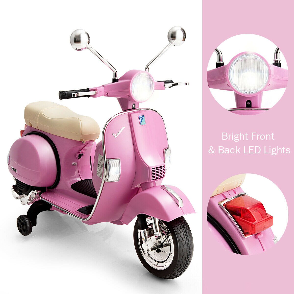 Kids Ride on Vespa Scooter Motorcycle